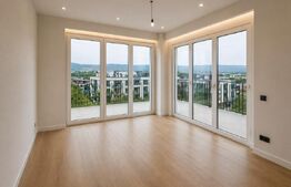 Apartament 2 camere, 52 mp, terasa 73 mp, finisat, zona Donath