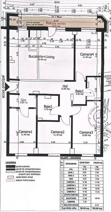 Apartament de vânzare 4+ camere Manastur - 193953AV | BLITZ Cluj-Napoca | Poza3