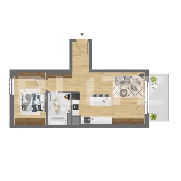 Apartament de vânzare 2 camere Dambul Rotund - 193978AV | BLITZ Cluj-Napoca | Poza2