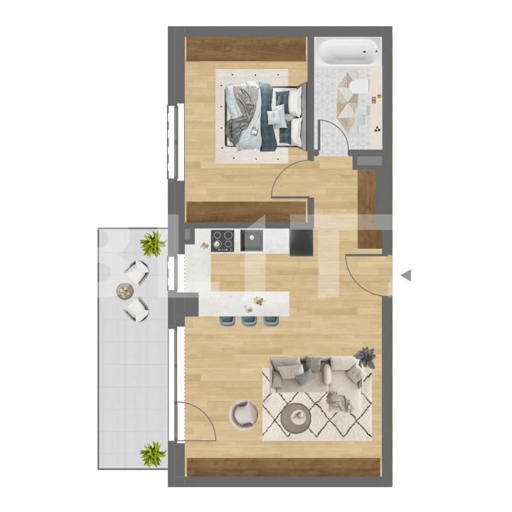 Apartament de vânzare 2 camere Dambul Rotund - 193982AV | BLITZ Cluj-Napoca | Poza2