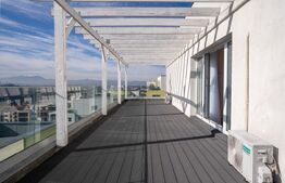 Penthouse de inchiriat, terasă 40 mp și vedere panoramică spre Tâmpa