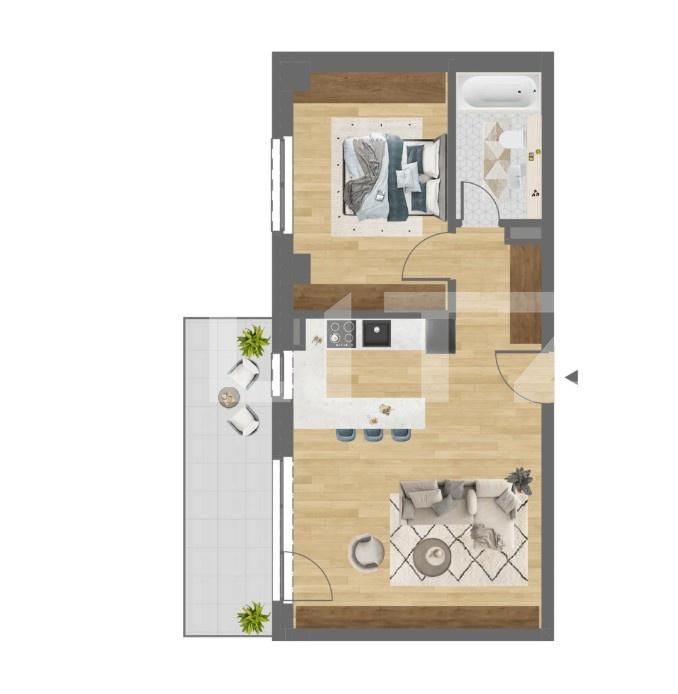 Apartament de vânzare 2 camere Dambul Rotund - 194158AV | BLITZ Cluj-Napoca | Poza2