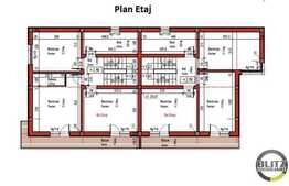 Duplex cu 5 camere, 155 mp, teren de 250 mp, semifinisat, zona linistita!