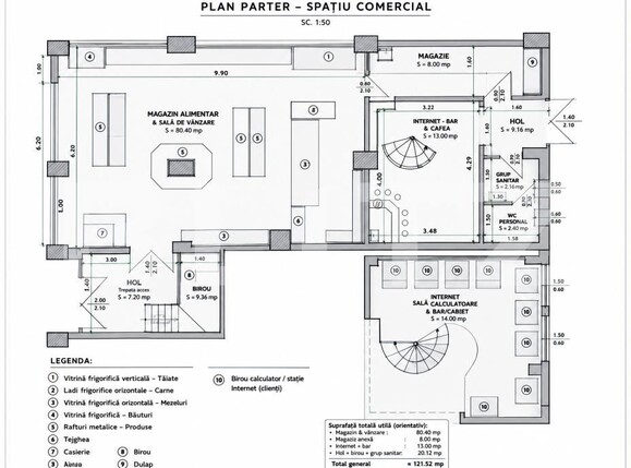 Spațiu comercial de închiriat Manastur - 194303SIC | BLITZ Cluj-Napoca | Poza2