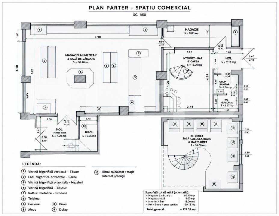 Spațiu comercial de închiriat Manastur - 194303SIC | BLITZ Cluj-Napoca | Poza2