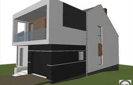 Casa individuala cu 5 camere, 236 mp, 500 mp teren, semifinisata, zona linistita