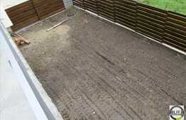 Casa individuala 180 mp, semifinisat, teren 500 mp, zona linistita