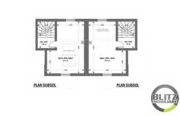 Duplex semifinisat cu 140.5 mp utili, teren de 250 mp, zona de case! Imobil nou!