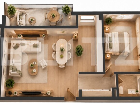 Apartament de vânzare 2 camere Intre Lacuri - 194577AV | BLITZ Cluj-Napoca | Poza1