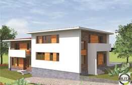 Casa cuplata cu 6 camere, 170 mp, teren 361 mp, zona exclusivista!