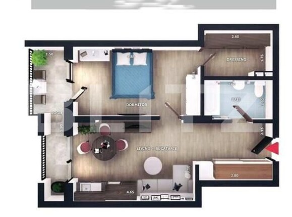 Apartament de vânzare 2 camere Floreşti - 194834AV | BLITZ Cluj-Napoca | Poza1