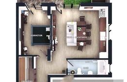 Apartament 2 camere, Terasa, CF parcare subterana, boxa, Zona Vivo 