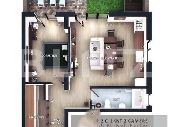 Apartament de vânzare 2 camere Floreşti - 194844AV | BLITZ Cluj-Napoca | Poza1