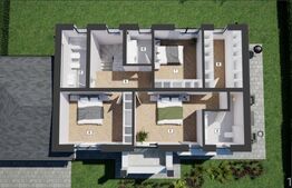 Casa individuala 4 camere, 126mp, 445 teren liber, clasa A+, zona Florilor