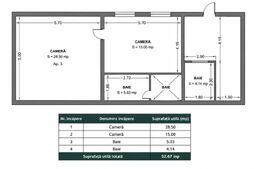 Spațiu de birouri de închiriat | Parter | Zonă centrală