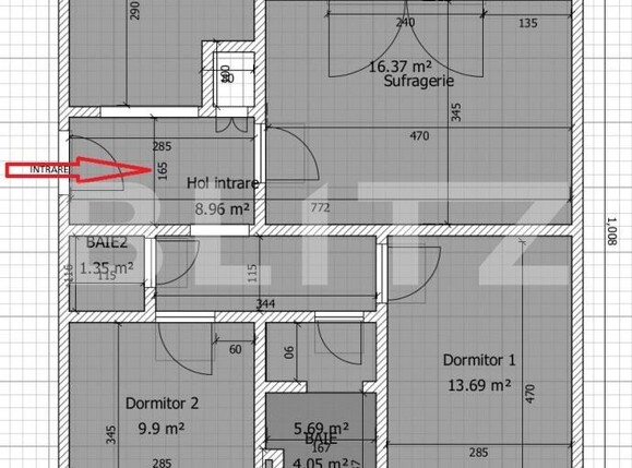 Apartament de vânzare 3 camere Manastur - 195300AV | BLITZ Cluj-Napoca | Poza1