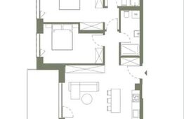 Apartament cu 3 camere, 2 bai, 72 mp, finisat modern, ERA By Hexagon