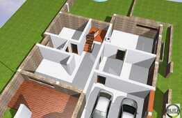 Casa individuala de vanzare, 460 mp utili, teren 1500 mp, LA ROSU, zona Faget