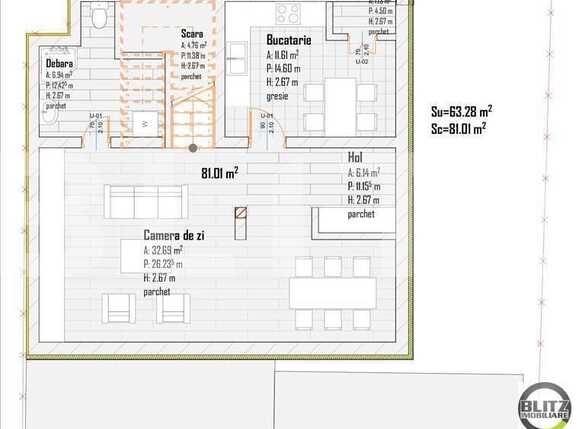 Casa de vânzare 1 camera Marasti - 19539CV | BLITZ Cluj-Napoca | Poza11