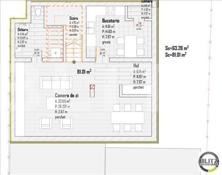 Casa de vânzare 1 camera Marasti - 19539CV | BLITZ Cluj-Napoca | Poza11