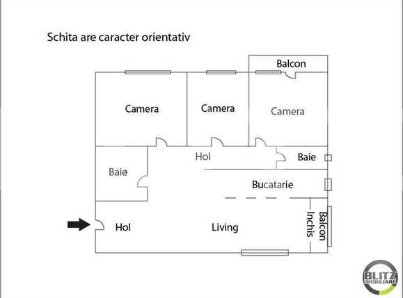 Apartament de vânzare 4 camere Marasti - 1954AV | BLITZ Cluj-Napoca | Poza15