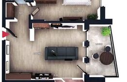 Apartament 2 camere, 45.50 mp, balcon, parcare subterana, boxa, zona Vivo 