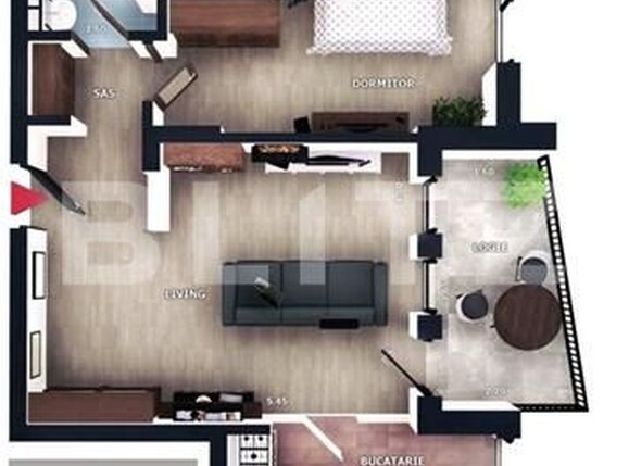Apartament de vânzare 2 camere Floreşti - 195466AV | BLITZ Cluj-Napoca | Poza1