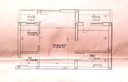 Apartament 2 camere, 42mp, zona centrala- Apahida