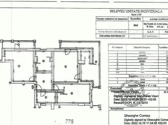 Apartament de vânzare 3 camere Manastur - 195627AV | BLITZ Cluj-Napoca | Poza24