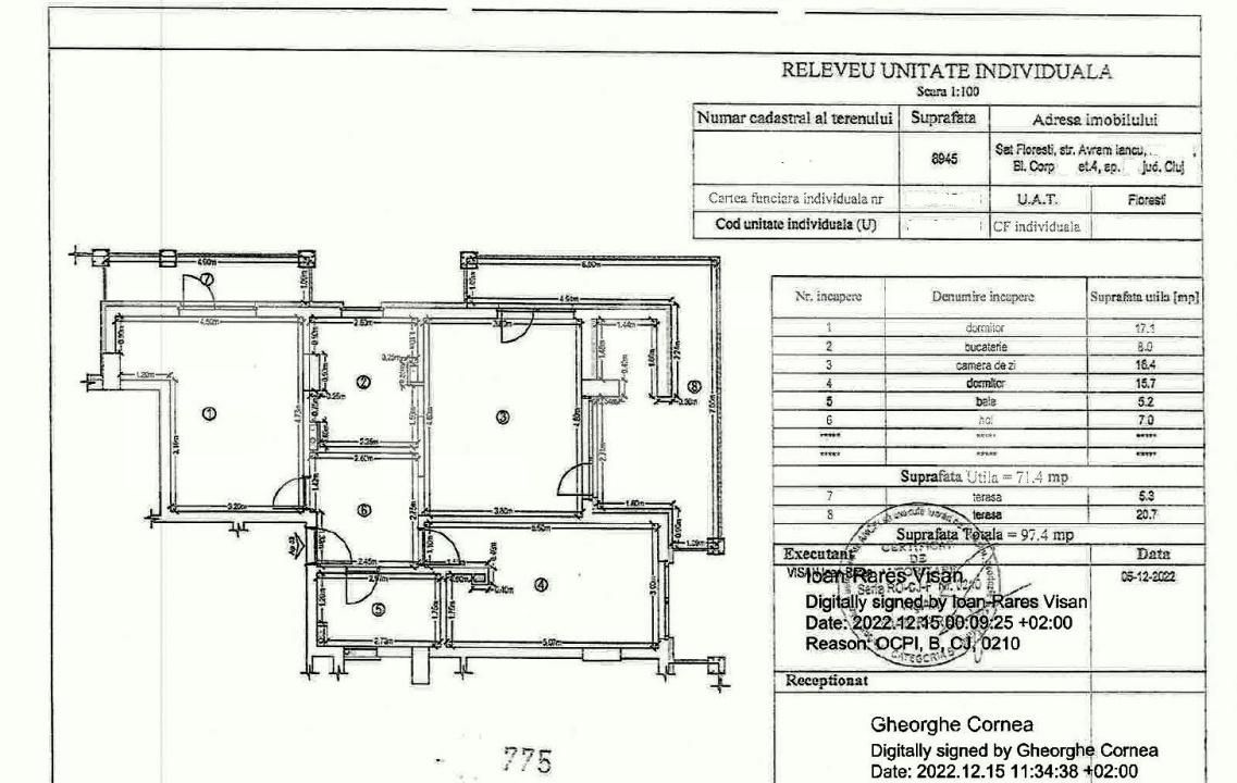 Apartament de vânzare 3 camere Manastur - 195627AV | BLITZ Cluj-Napoca | Poza24