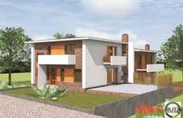 Casa cuplata cu 6 camere, 119,25 mp, teren 283 mp, zona exclusivista!