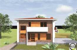 Casa cuplata cu 6 camere, 119,25 mp, teren 283 mp, zona exclusivista!