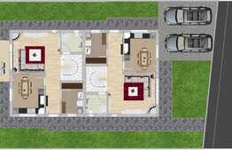 Vanzare duplex, 120 mp, 100 mp teren, zona linistita