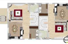 Vanzare duplex, 120 mp, 100 mp teren, zona linistita