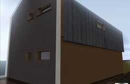 Vanzare casa 110 mp, 500 mp teren, semifinisata, zona linistita de case si vile