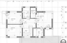 Vanzare casa individuala, 180 mp, 1268 mp teren, semifinisata, zona linistita