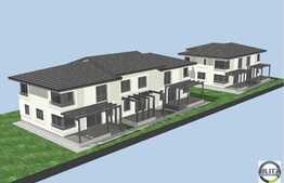 Vanzare triplex, 120 mp utili, 300 mp teren, zona nou dezvoltata