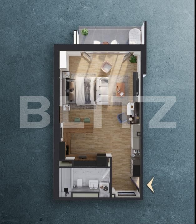 Garsonieră de vânzare Iris - 196501AV | BLITZ Cluj-Napoca | Poza2