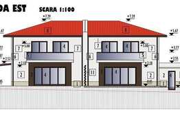 Duplex 130 mp, teren 250 mp, semifinisat, zona linistita de case!