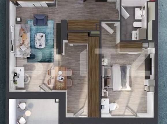 Apartament de vânzare 2 camere Marasti - 196703AV | BLITZ Cluj-Napoca | Poza2