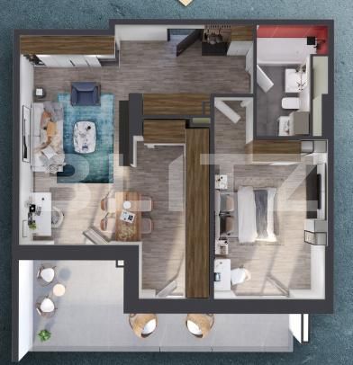 Apartament de vânzare 2 camere Marasti - 196703AV | BLITZ Cluj-Napoca | Poza2