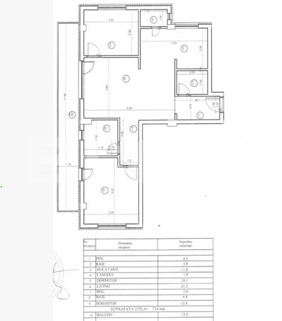 Apartament de închiriat 3 camere Floreşti - 196720AI | BLITZ Cluj-Napoca | Poza18