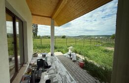 Casa finisată, pe un nivel, 4 camere, 114 mp, 750 mp teren, Jucu de Mijloc