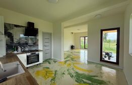 Casa finisată, pe un nivel, 4 camere, 114 mp, 750 mp teren, Jucu de Mijloc