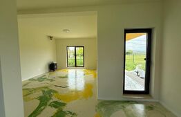 Casa finisată, pe un nivel, 4 camere, 114 mp, 750 mp teren, Jucu de Mijloc