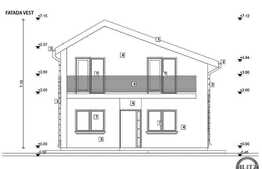 Vanzare casa individuala, 115 mp utili, 451 mp teren, zona linistita