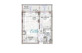 Apartament lux 2 camere 45 mp, terasa 10.30 mp, etaj intermediar, garaj, Eroilor