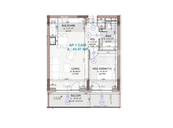 Apartament de vânzare 2 camere Floreşti - 196947AV | BLITZ Cluj-Napoca | Poza10