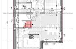 Casa individuala, semifinisata, 148 mp utili, teren 550 mp, zona linistita!