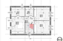 Casa individuala, semifinisata, 148 mp utili, teren 550 mp, zona linistita!